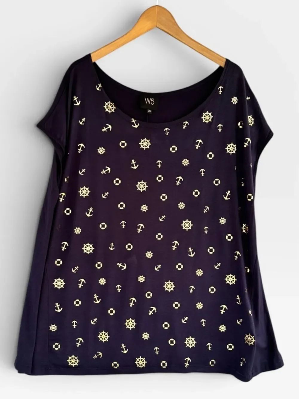 🎉5 for $45🎉 W5 top blouse shirt size 2X